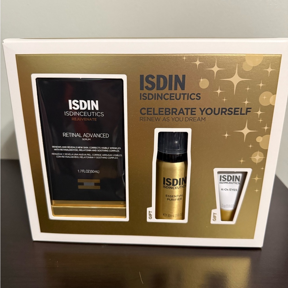 ISDIN ISDINCEUTICS 2025 Holiday set Retinal Advanced 1.7 oz plus 2 free gifts
